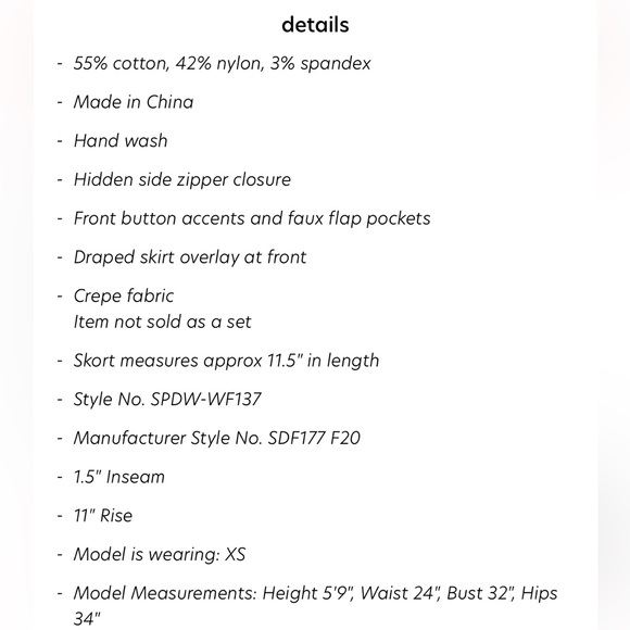 Superdown black shorts - Picture 9 of 9